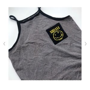 🖤🖤Nirvana striped tank